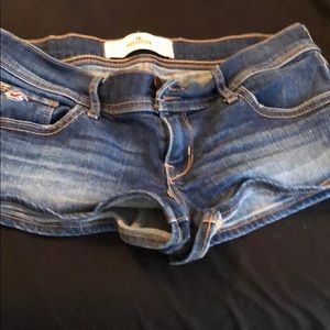 Hollister jean shorts